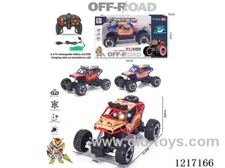 4ch rc alloy car with light included battery