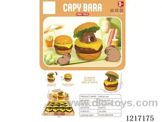 Kapibala hamburger press car