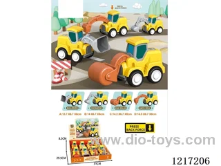 Press engineering vehicle 8PCS