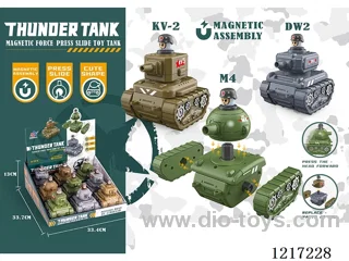 Magnetic Tank Car Press 3 Mixed Pack