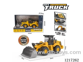 Inertia-Alloy 4-wheel inertia bulldozer (included battery)