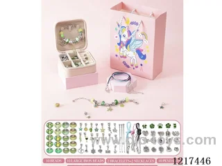 Pandora DIY Unicorn Green Set(34PCS)