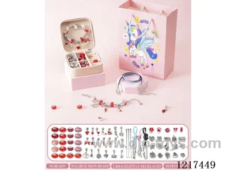 Pandora DIY Unicorn Red Set(34PCS)