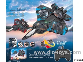 remote  control foam plane in color box