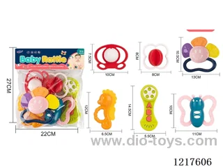 6PCS baby rattle