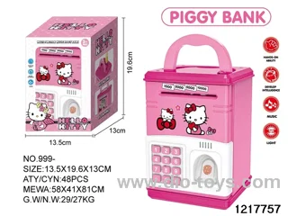 Fingerprint piggy bank