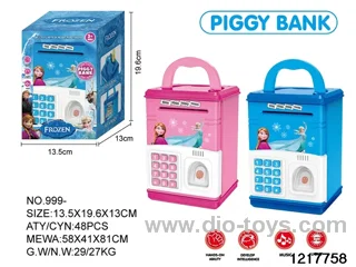 Fingerprint piggy bank