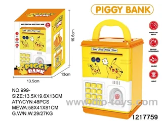 Fingerprint piggy bank