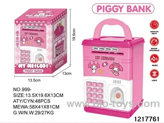 Fingerprint piggy bank