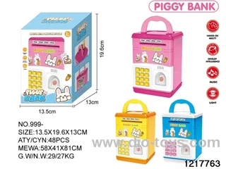 Fingerprint piggy bank