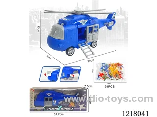 Stowage Police Scenario Inertia Transport Aircraft + 24 Soldiers