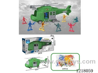 Stowage for Military Scenario Inertia Transport Aircraft + 24 Soldiers