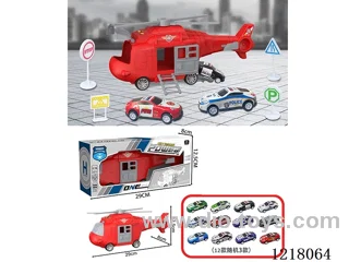 Stowage Fire Scene Inertia Transport Plane +3 Tin Car Road Signs