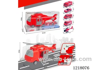 Stowage Fire Scenario Inertia Transport Plane + 5 Helicopter Cars