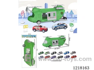 Organize Military Scenario Inertia Transportation Aircraft + 3 Tin Truck Signposts