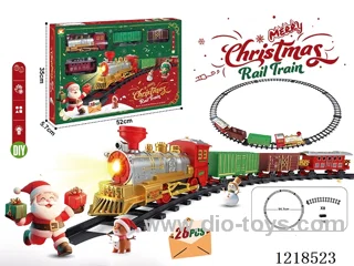 B/O track train W L/M not included 2*AAA(Christmas model)