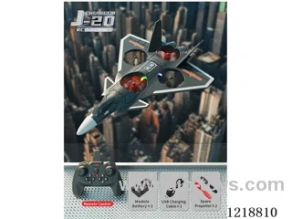 J20 Aerobatic RC airplane-EPP foam body includes 3.7V 500MAH battery