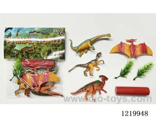 Solid Dinosaur Set
