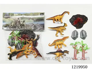 Solid Dinosaur Set