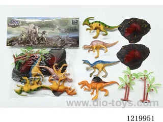 Solid Dinosaur Set