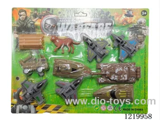 Pull Back Military Fighter Set