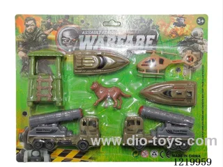 Pull Back Missile Vehicle Set