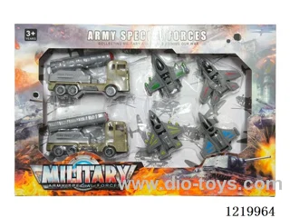 Pull Back Missile Vehicle + Fighter Jet Set