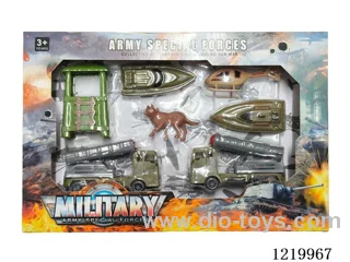 Pull Back Missile Vehicle Set