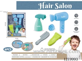Soft Gel Play House Hairdressing Set