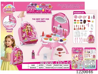 kitchen set 4 in 1 (Alloy Backpack)