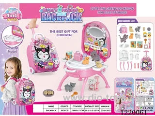 pet set 4 in 1 (Alloy Backpack)
