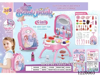 kitchen set 4 in 1 (Alloy Backpack)
