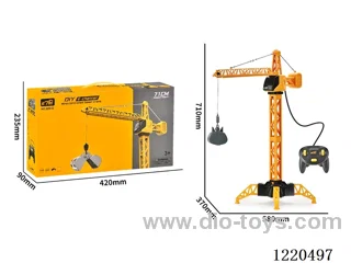 4ch Wire-controlled tower crane (hanging tower) not included 3*AA
