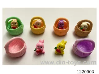 Vegetable blue radish rabbit