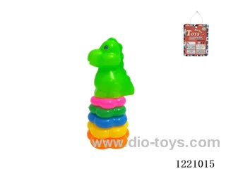 5-Layer Plum-shaped Rainbow Rings (Rooster)
