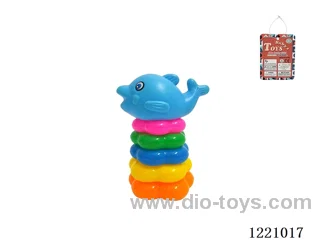 5-Layer Plum-shaped Rainbow Rings (Boat)