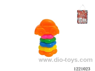 5-Layer Plum-shaped Rainbow Rings (dolphin)