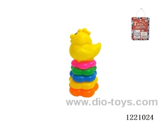 5-Layer Plum-shaped Rainbow Rings (Dinosaur)