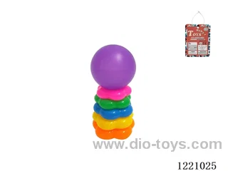 5-Layer Plum-shaped Rainbow Rings (Duck)
