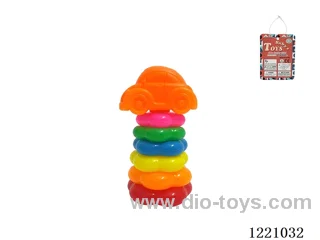 6-Layer Plum-shaped Rainbow Rings (Dabbling Duck)