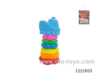 6-Layer Plum-shaped Rainbow Rings (Dodo duck)