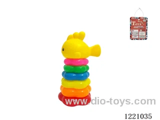 6-Layer Plum-shaped Rainbow Rings (Rabbit)