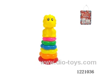 6-Layer Plum-shaped Rainbow Rings (Crocodile)