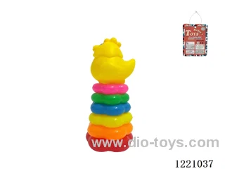 6-Layer Plum-shaped Rainbow Rings (Dinosaur)