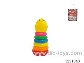 6-Layer Plum-shaped Rainbow Rings (Lion)