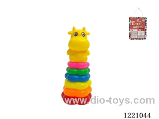 6-Layer Plum-shaped Rainbow Rings (Fish)