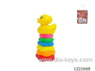 6-Layer Plum-shaped Rainbow Rings (Duck)