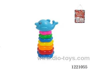 7-Layer Plum-shaped Rainbow Rings (Boat)