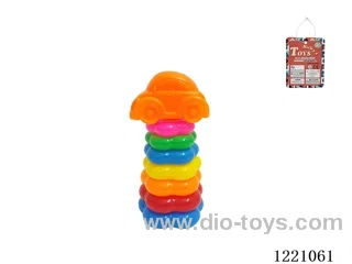 7-Layer Plum-shaped Rainbow Rings (dolphin)