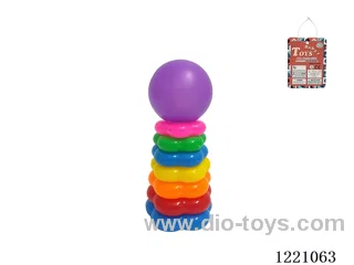 7-Layer Plum-shaped Rainbow Rings (Duck)